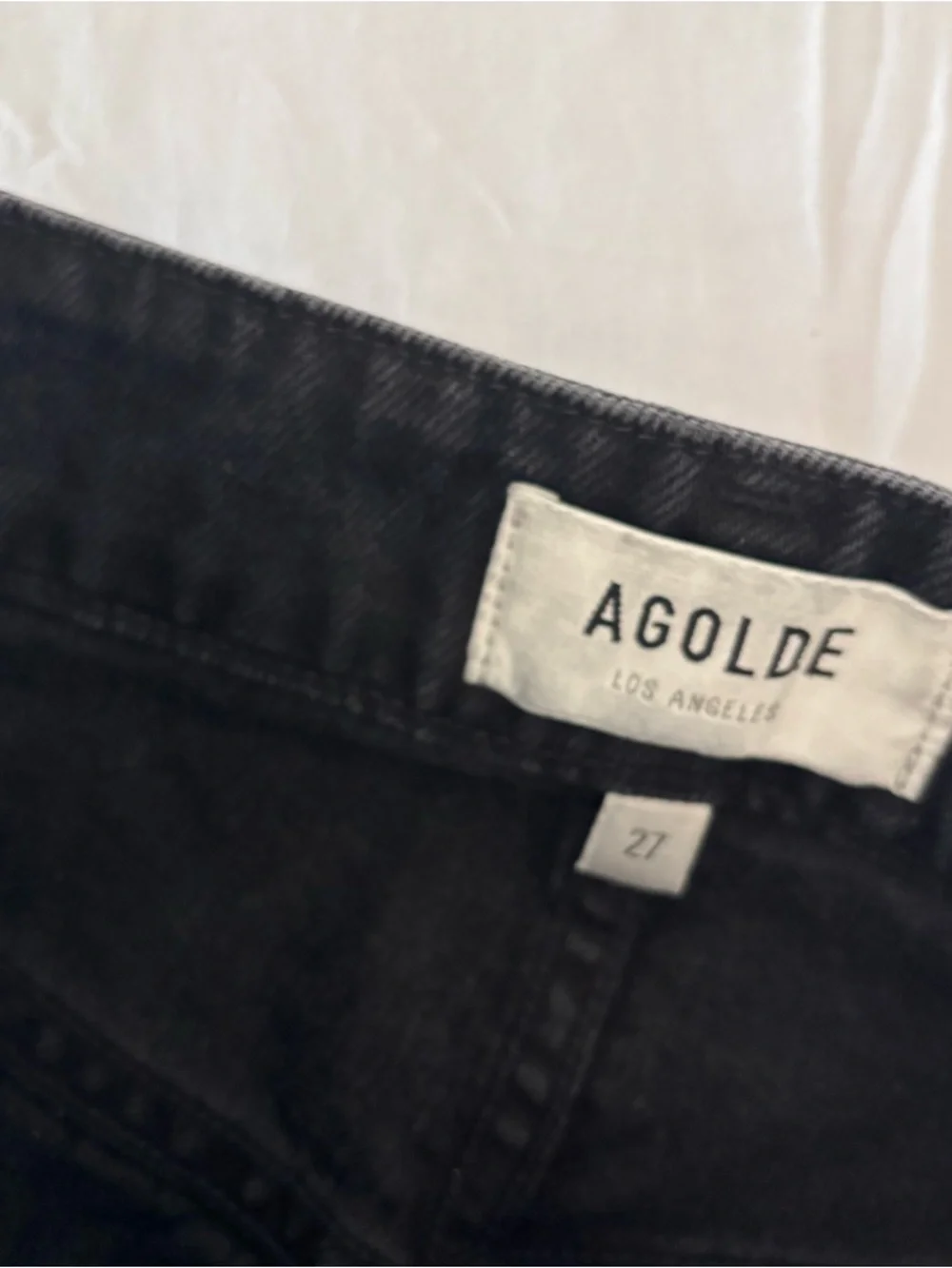 NWT Agolde Scout Utility Jeans  size 27 - Picture 6 of 6